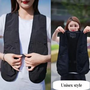 초경량 남녀 공용 조끼 포켓, 스트리트 스타일 가슴 낚시 하이킹 사진 촬영 조끼 의류 가방 아웃도어 여행용