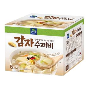 면사랑 남해멸치 감자수제비 1074g (179gx6개)