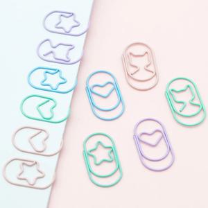 다채로운 루프 핀-창의적인 문구 북마크 세트, 돈에 대한 높은 가치, 파일 정리정돈 및 디스플레이에 적합, 20 개