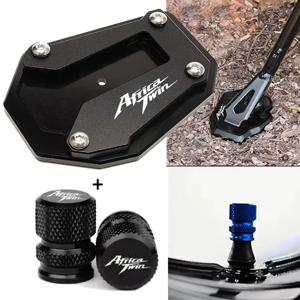 혼다 아프리카 트윈 CRF1100L CRF 1100 L 2020-2022 2023 2024 2025 오토바이 밸브 킥스탠드 서포트 사이드 스탠드 확장 패드