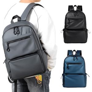 14 인치 컴퓨터 배낭 대용량 간단한 내구성 남자 배낭 경량 남자 여행 배낭 학생 Schoolbag