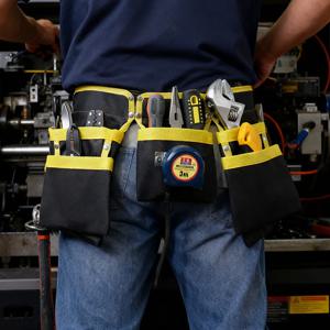 다기능 전기공 도구 가방 허리 파우치 벨트 보관 홀더 오거나이저 옥스포드 천