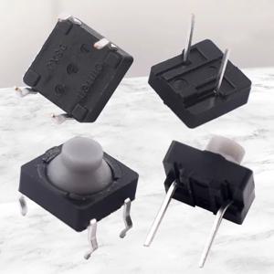 전도성 실리콘 단추 스위치, 터치 스위치, 8*8*5 핀, 5H 실리카 젤 사일런트 단추, 8*8*5mm, 2 피트 핀, 4 핀, 8x8x5 m, 10 개