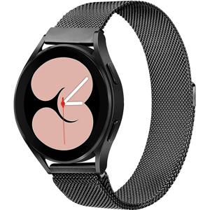 삼성 갤럭시 액티브 2 용 마그네틱 메탈 메쉬 스트랩, 밀라노 루프 밴드, 화웨이 워치 2 프로, 어메이즈핏 GTS용, 20mm, 22mm, 40mm, 44mm