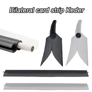 1 M 캐러밴 천막 레일 배관 6mm 더블 플랩 블랙 PVC 코어 Keder 캠핑/텐트/차양/텐트 캠핑카 액세서리