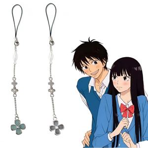 애니메이션 코스프레 Kimi Ni Todoke From Me to You 키 체인 Kuronuma Sawako Kazehaya Shouta 가방 펜던트 열쇠 고리 커플 전화 체인 선물