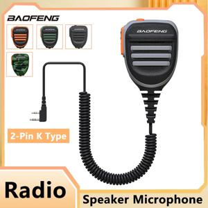 Baofeng BF-780 PTT 원격 어깨 워키토키 스피커 마이크, UV-25L M-5R Quansheng UV-K5 UV-K6 라디오용 방수 마이크