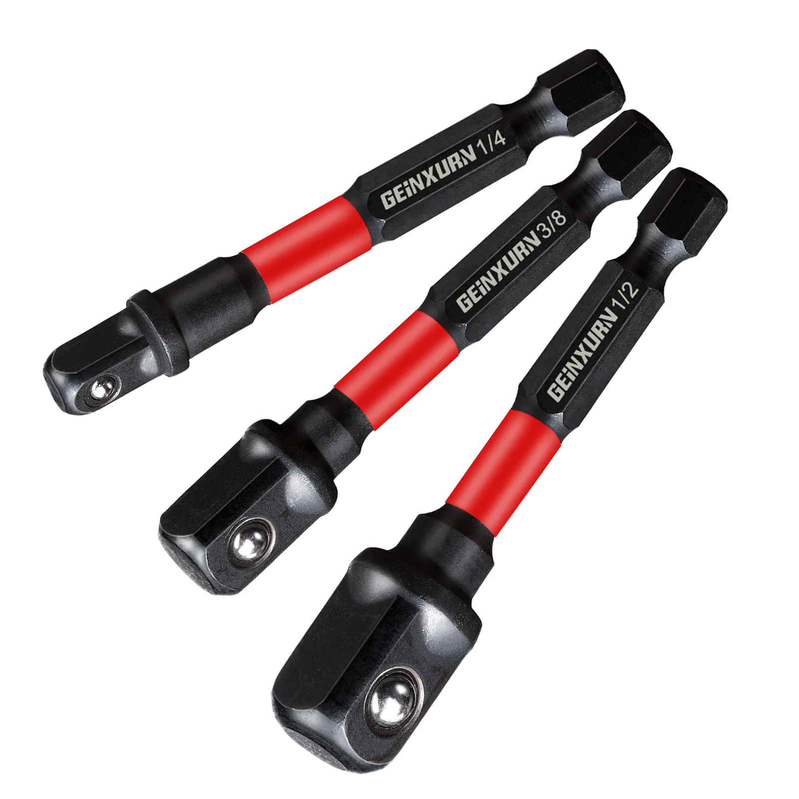 Geinxurn 임팩트 소켓 어댑터 세트, 1/4