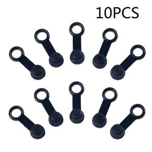 10pcs 오토바이 전자 자전거 자동차 브레이크 캘리퍼스 블리더 밸브 용 고품질 고무 블리더 스크류 캡 방진 커버