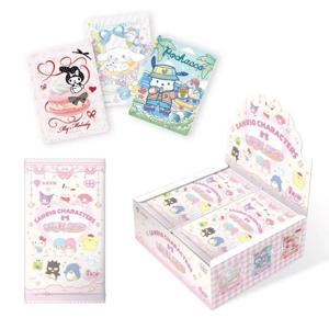 KABAO 오리지널 Sanrio Kuromi 헬로 키티 마이 멜로디 샤이닝 소장 카드 게임 트레이딩 카드 장난감 소녀의 생일 선물