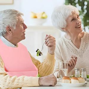 실리콘 성인용 턱받이 턱받이 먹이용 쌀 턱받이 실리콘 턱받이 부드러운 소재 세탁이 용이함