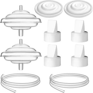 Duckbill Valves 튜브 역류 보호기 멤브레인 10PCS S1 S2 9와 호환 가능 Spectra Breast Pump 용 Synergy Gold 모델