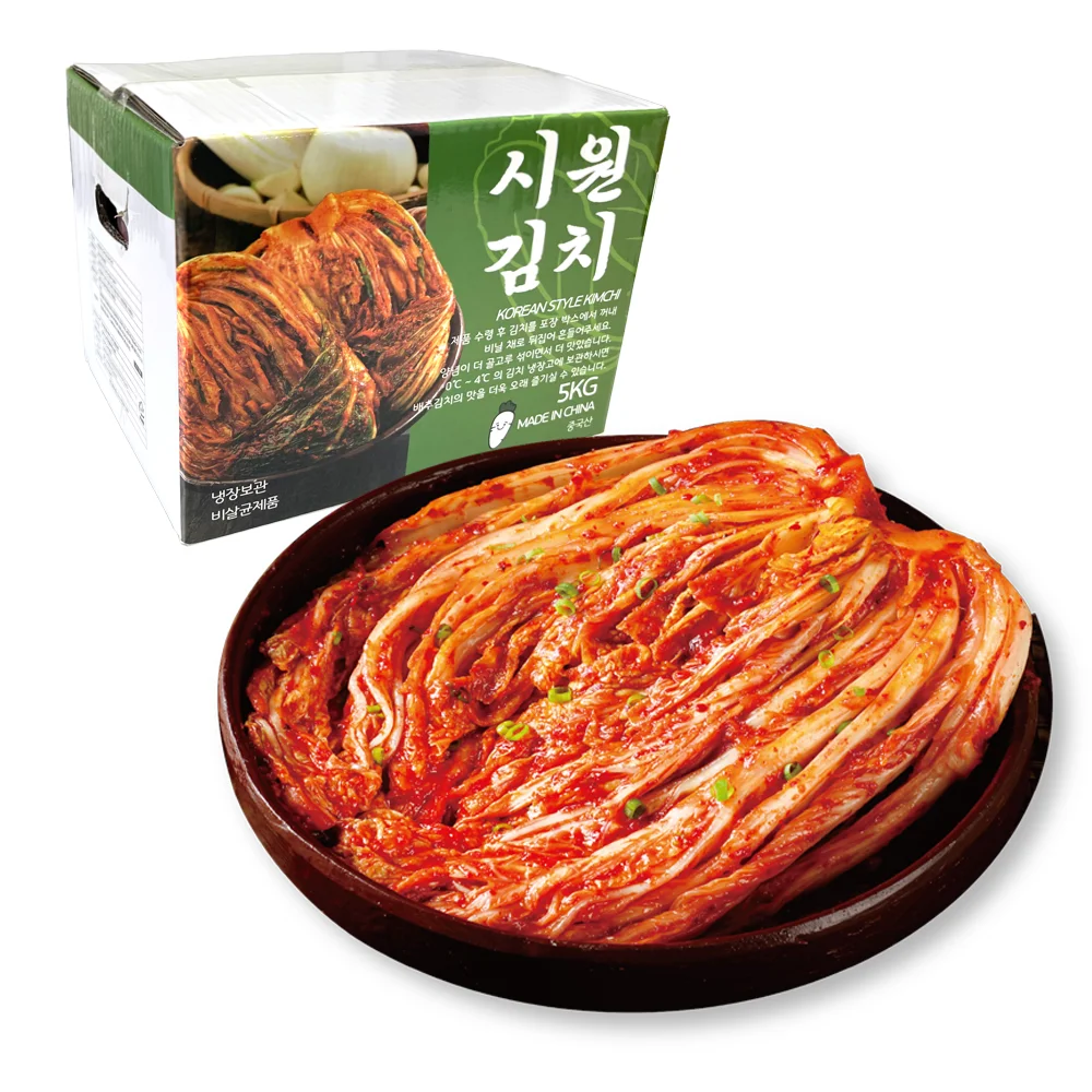 시원포기김치 5kg (수입) Kimchi 간편한
