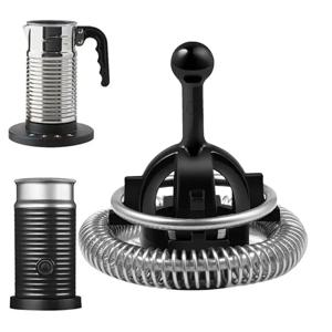 네슬레 전기 자동 버블러 우유 Frother Whisks 세트 교체 액세서리에 적합한 커피 기계 예비 부품