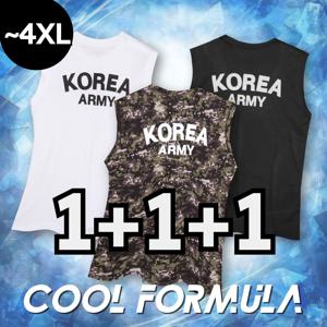 [1+1+1] MACCI (마찌) ROKA 코리아 아미 로카 기능성 나시 민소매 스포츠 쿨 나시티 (정품)