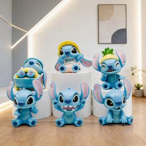 카트 스티치 핸드메이드 만화 애니메이션 인터스텔라 베이비 돌 자동차 장식품 트위스트 에그 인형 기계 장난감 생일 서프라이즈 선물