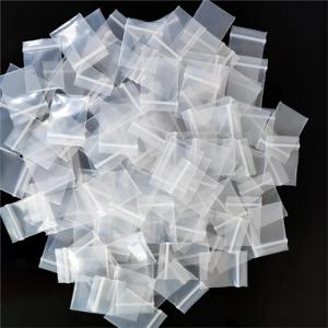 100/300/500Pcs 플라스틱 투명 지 플락 가방 식품 포장 보석 포장 파우치 보석 디스플레이 저장 가방 도매