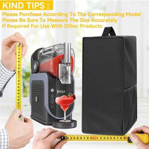 Ninja Slushi FS301C/FS301/FS300/FS299 내열성 방수 가방용 HRBAJ-슬러시 기계 먼지 커버