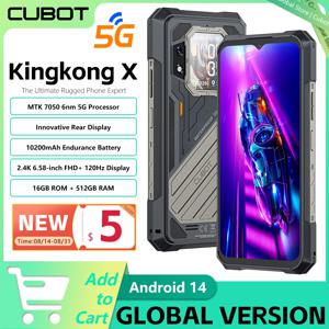 Cubot Kingkong X, 5g 스마트폰, 32Gb Ram(16Gb + 16Gb 확장), 256/512Gb Rom, 10200 Mah, 6.583