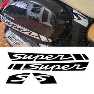 베스파 GTS250 GTS 300 GTV 250 GTV 300 GTS250 GTS300 GTV300 오토바이 스쿠터 스티커 세트 측면 바디 데칼 방수