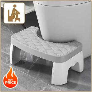1Pcs 미끄럼 방지 화장실 의자 쪼그리고 앉는 발 의자 성인을위한 미끄럼 방지 단계 의자 어린이 노인 임신 욕실 쪼그리고 앉는 변기 의자