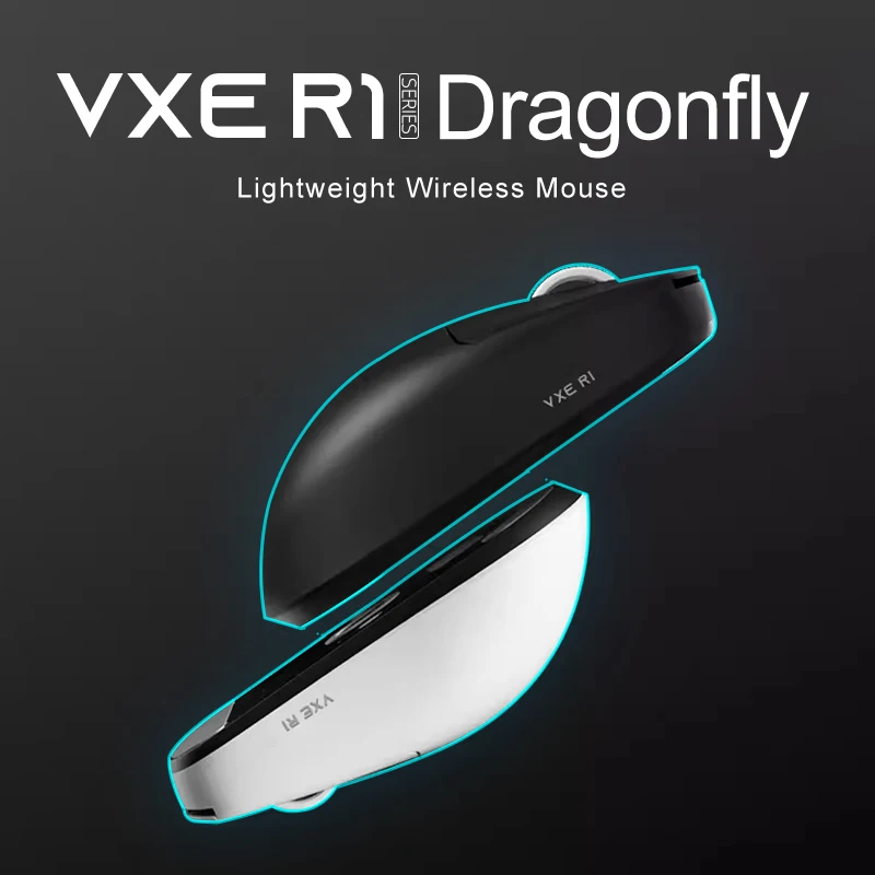 ATK VXE R1 Pro MAX Dragonfly R1 Bluetooth 게임용 마우스 PAW3395 2.4G 무선 E-스포츠 마우스 충전식 경량 인체공학적