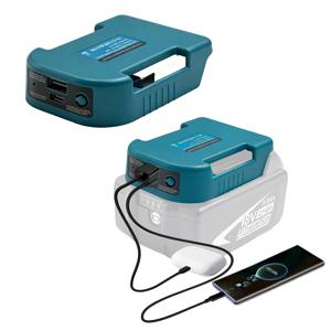 마키타 18V 리튬이온 배터리용 새 배터리 홀더 배터리 어댑터 블루 벨트 버클 충전식 BL1815 BL1840 BL1850 BL1860 호환