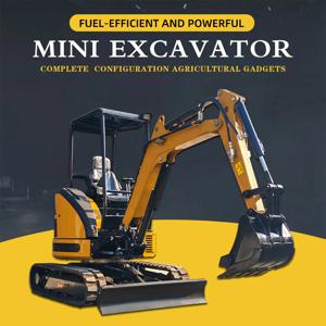 쿠보타 엔진 미니 굴삭기 0.8-3.5톤 CE/EPA 소형 크롤러 굴삭기 무료 배송 다기능 농장 굴삭기 맞춤 제작