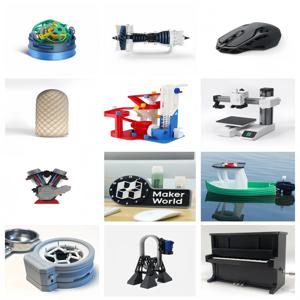 밤부랩 공식 메이커월드 크리에이티브 컴포넌트 DIY 선물 3D 프린터 부품 키트-002 007 006 005 001 003 011 010 K012 K013 K016