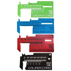 휴대용 고정밀 버니어 캘리퍼 카드형 수동 측정 도구 가정용 DIY 소형 수동 캘리퍼 8cm 이내