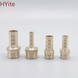 황동 파이프 피팅 4mm 6mm 8mm 10mm 12mm 19mm 호스 바브 테일 1/8 