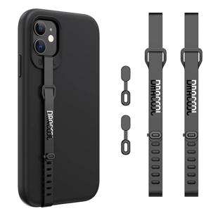 2pcs 소프트 TPU 지우기 팔찌 핸드 밴드 실리콘 그립 전화 손 손가락 반지 홀더 스트랩 밧줄 삼성 아이폰 킥 스탠드