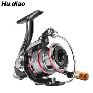 후이디아오 루어 스피닝 릴 1000-7000 시리즈 5.2:1 기어비 강력한 낚시 릴 금속 스풀/핸들 장거리 캐스팅용