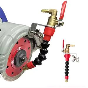 먼지 제거제 물 분무기 시스템 노즐 냉각수 미스트 대리석 벽돌 타일 절단기 앵글 그라인더 커터 용 방진