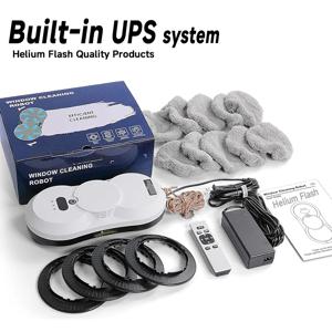 UPS 시스템 로봇 창문 진공 청소기, 스마트 가전, 자동 청소, 유리 창문 세척, 전기 바닥 걸레