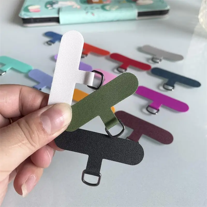 2024 신형 휴대폰 스트랩 T자형 XYun 시트 모바일 폰 케이스 브레이드 랜야드 액세서리 위브 카드 아이폰 샤오미 삼성용