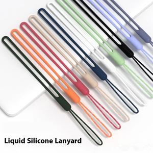 짧은 실리콘 손목 스트랩 핸드 랜야드 키체인 키코드 휴대폰 아이폰 현대 삼성 카메라 고프로 USB 플래시 드라이브용 걸이줄