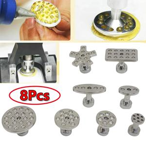 자동차 바디 페인트리스 덴트 풀링 탭, 접착제 풀러 탭 리무버 자동차 수리 세트 (손상된 덴트 수리 도구용)