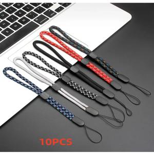 10pcs 아이폰에 대 한 조정 가능한 손목 스트랩 손 매는 밧줄 삼성 전화 Accessorie 마이크로 카메라 GoPro USB 플래시 드라이브 키 ID 카드