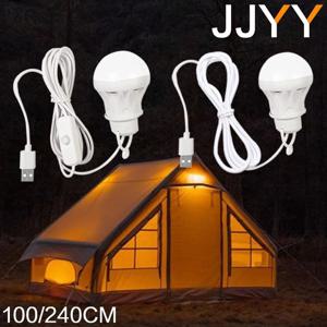 휴대용 랜턴 캠핑 조명, USB 전구 보조배터리 캠핑 장비, 텐트 랜턴 캠핑 하이킹 램프용 5V LED USB, 100 cm, 240cm