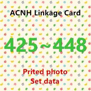 NFC 프린팅 카드 작업, NS 게임 시리즈 5 표준 카드, ACNH NTAG215, 425-448