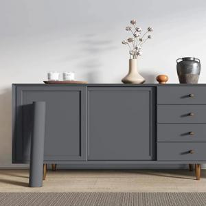 무광택 단색 벽지 자체 접착 비닐 벽지 방수 벽 스티커 장식 필름 접촉 종이 주방 홈 드