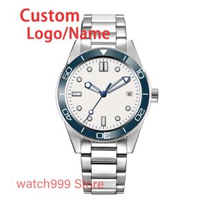 Corgeut 41mm NH35 무브먼트 캐주얼 남성 자동 기계식 시계 사파이어 무균 다이얼 축광 시계