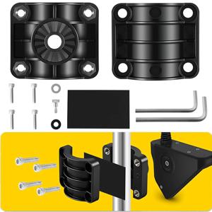 010-12676-15 Garmin LiveScope 얼음 낚시 번들, LVS32 변환기 및 Panoptix LiveScope 시스템용 0도 폴 마운트