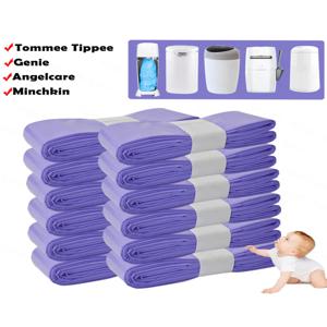 1/5/10Pcs 쓰레기 봉투 기저귀 양동이 리필 가방 Tommee Tippee Sangenic Simplee 또는 Twist & click For Angelcare For Genie Trash