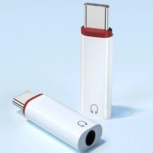 USB 유형 C ~ 3.5mm 잭 오디오 어댑터 USB C 3.5mm Aux 어댑터 TypeC 이어폰 변환기 Iphone15 Samsung Xiaomi Huawei