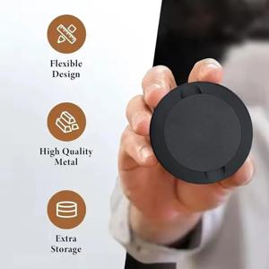 3 레이어 라운드 알루미늄 합금 Snus 캔 Snuffbox 컨테이너 상자 뚜껑 담배 보관 케이스 금속 수 보트 용품 선물