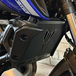 야마하 MT07 2024, MT-07 MT FZ 07 2013-2018 2019 2020 2021 2022 2023 오토바이 라디에이터 그릴 커버 가드 보호