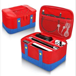 닌텐도 스위치 2 OLED 콘솔 프로 컨트롤러 여행용 보관 가방 케이스, 조이콘 포함 대용량 휴대 케이스