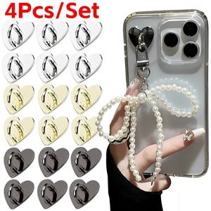 휴대폰 참 장식용 후크 귀여운 접착식 금속 미니 XYun 폰 그립 창의적인 범용 DIY 체인 링 홀더 아이폰 삼성용